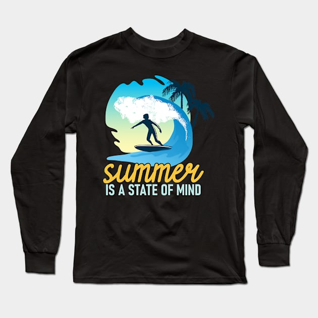 Summer is a state of mind Long Sleeve T-Shirt by Urinstinkt